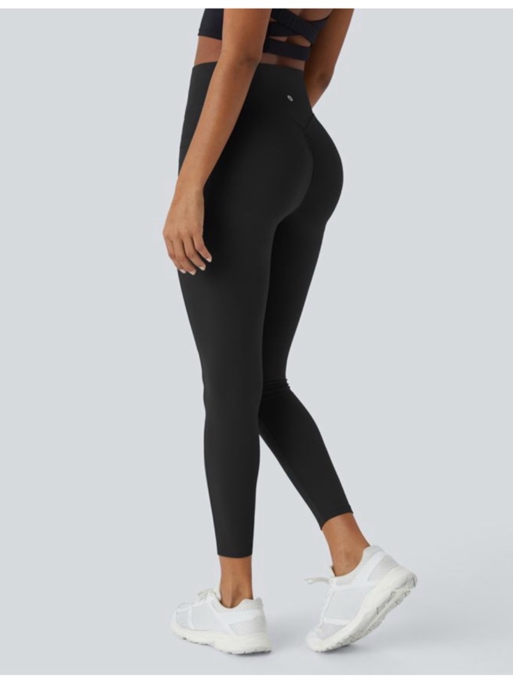 HALARA Black High-Waist Performance Leggings